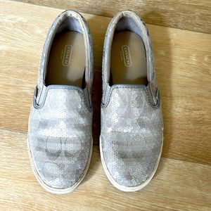 Coach slip on shoe